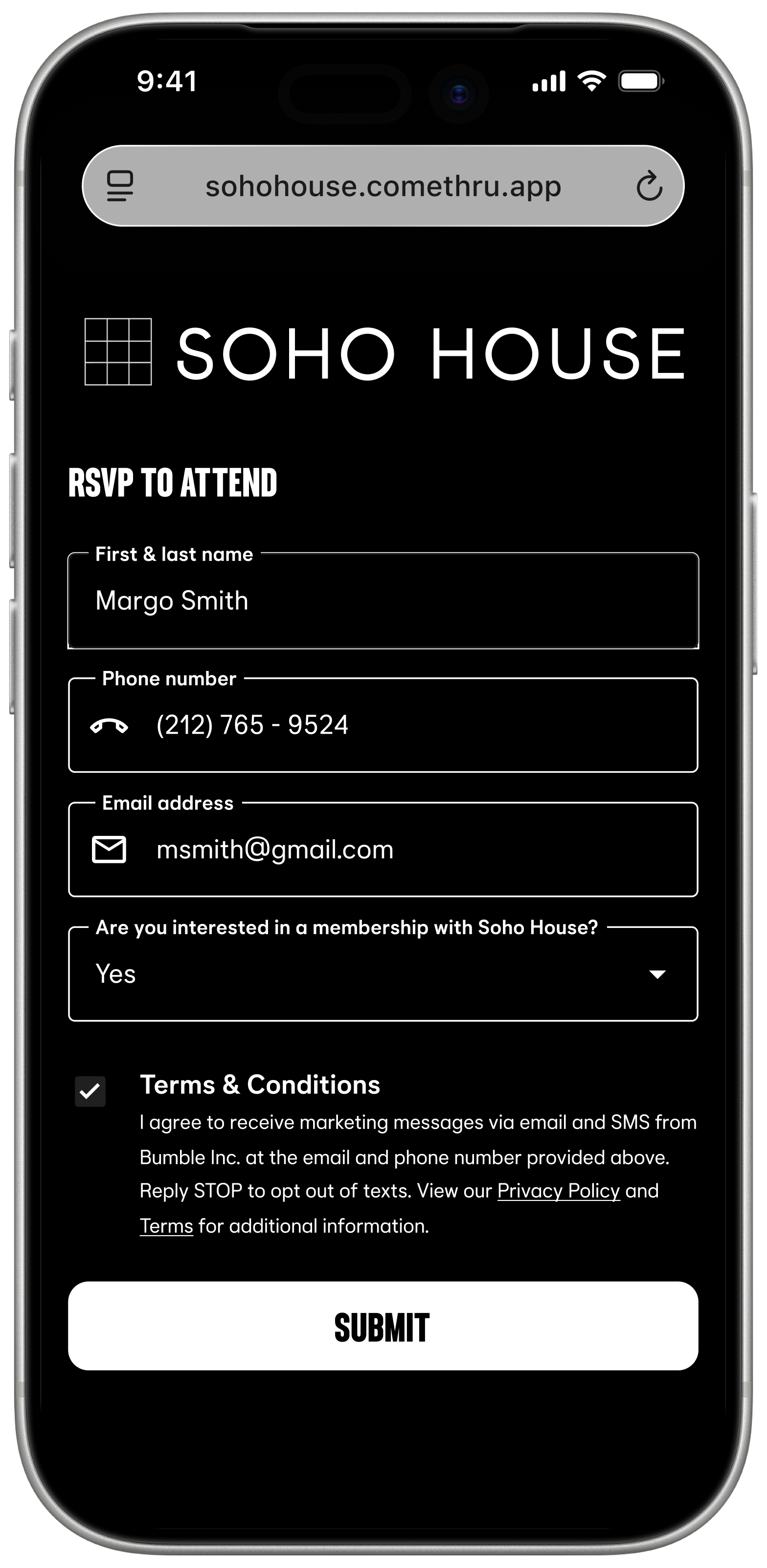 Private & VIP feature