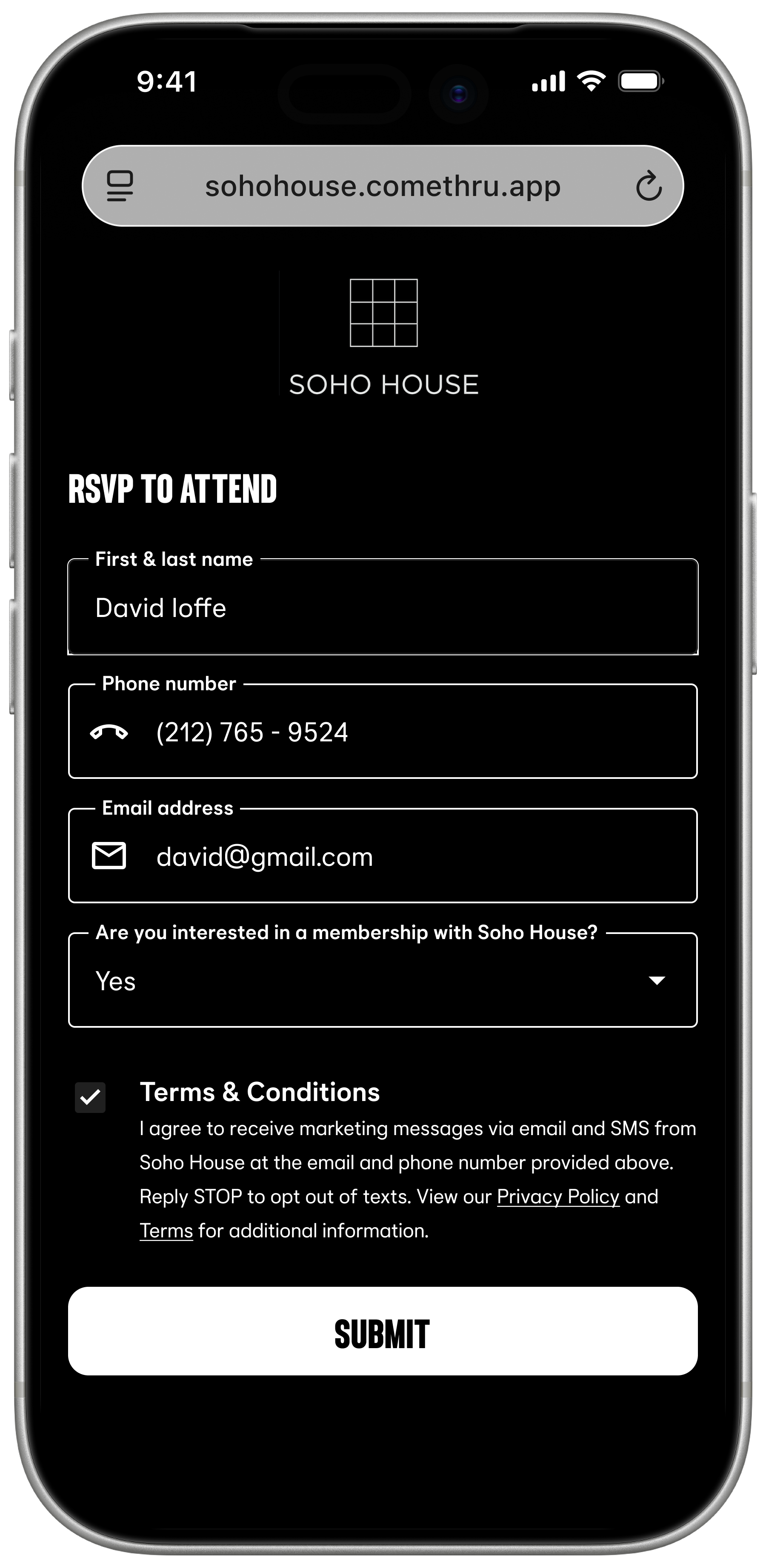 Private & VIP feature